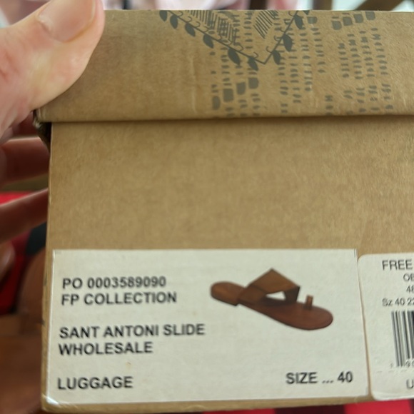 Free People Sant Antoni Sandals size 7 new in box - Picture 7 of 7